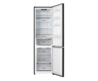 Lodówka Gorenje NRK620EABG4 No Frost 200,4cm Czarne Szkło Komora Zero AdaptTech KitchenFit 336L - 1037852 - zdjęcie 2